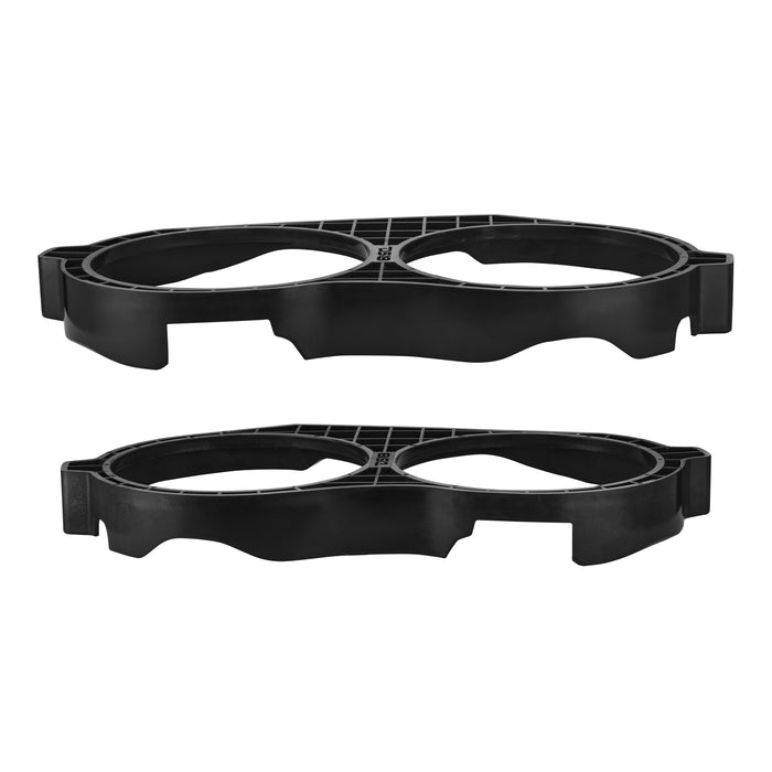DS18 Harley-Davidson Saddlebag Speaker Adapter Kit – Dual 10" Subwoofer Mount for 2014–2023 Touring Models