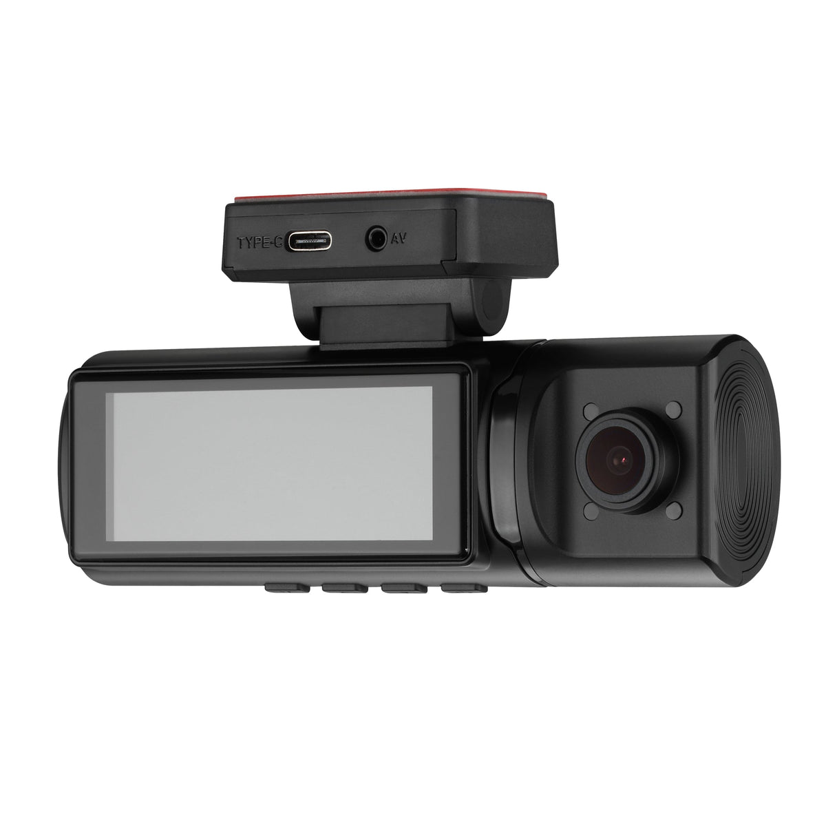 DS18 EAGLE-F3 4K Triple Dash Camera - Front, In-Cabin & Rear Cameras, Wi-Fi, GPS, 3.16" IPS DS18