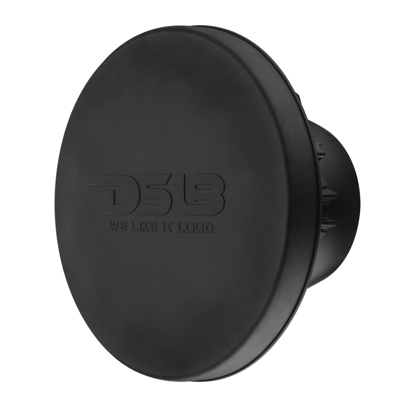 DS18 NXL-IQ12SUB/BK 12" Marine Subwoofer 600W RMS 4 Ohm with Hybrid Magnet Motor, Removable Grille & LED Lights