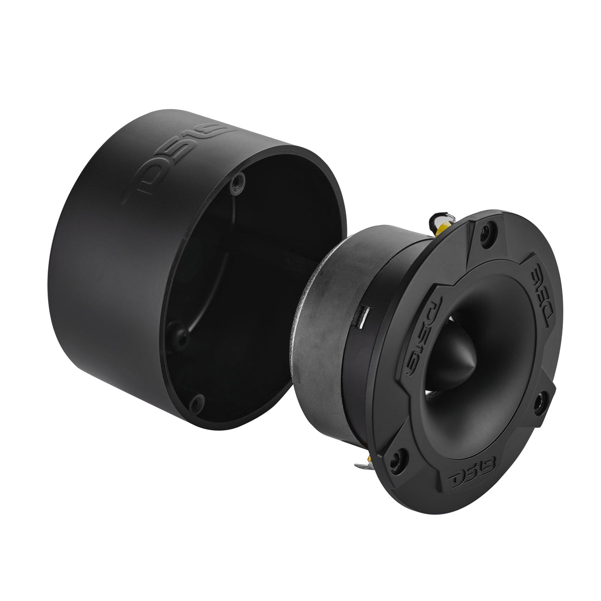 DS18 NXL-T1/BK NXL 3.8" Marine Super Bullet Tweeter - 1" Aluminum Voice Coil, 120W, 4-Ohm, Black DS18