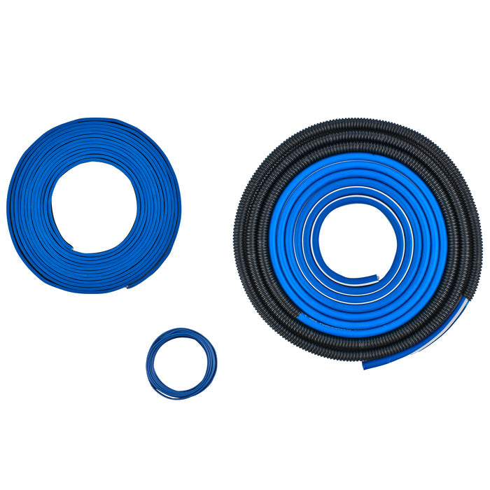 DS18 4-GA Amplifier Installation Kit - Blue