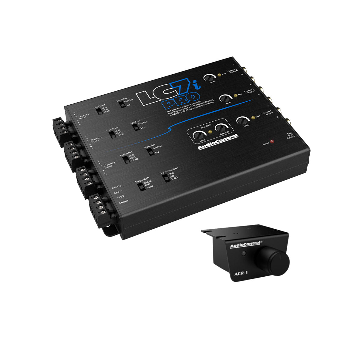 AudioControl LC7i PRO Six-Channel Line Output Converter with Accubass