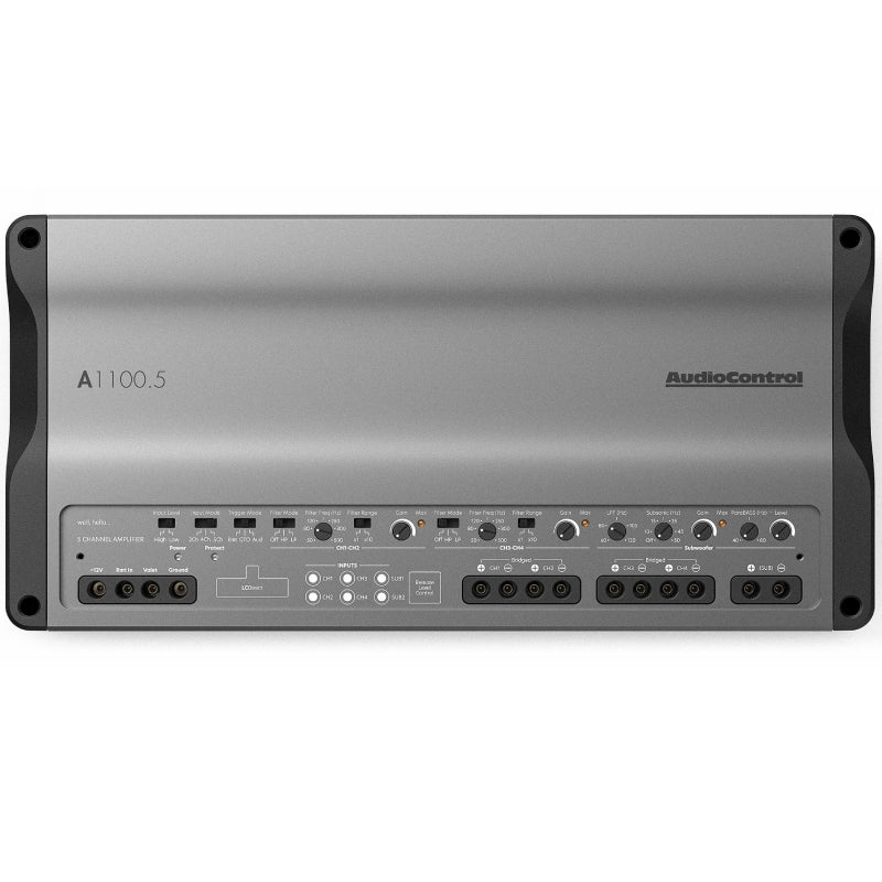 AudioControl A1100.5 - Altitude Series 600W Max Power, 5-Channel Amplifier, Class-D