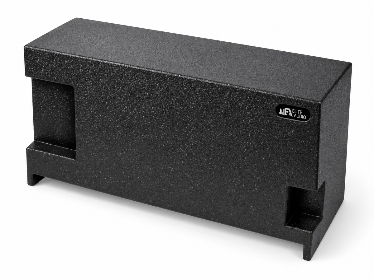 Elite Audio Dual 10" Sealed Subwoofer Box, Jeep Wrangler YJ/TJ 2-Door 1987-2006