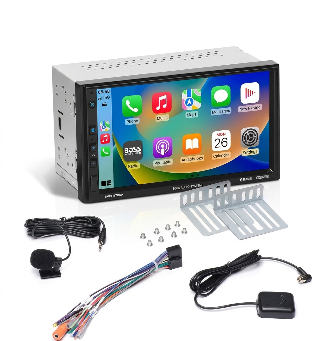 BOSS Audio Elite BVCP9700A  7" Touchscreen Car Stereo | Wireless Apple CarPlay & Android Auto