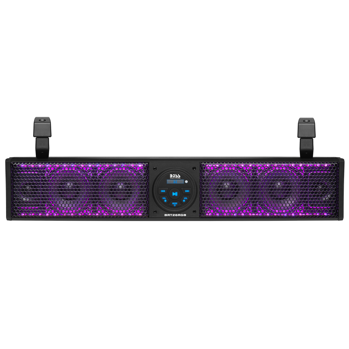 Boss Audio BRT26RGB | 26" ATV/UTV Sound Bar – Weatherproof, Bluetooth, Amplified, USB, RGB Lights