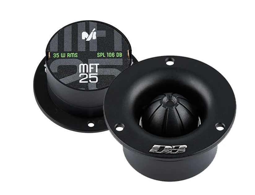 Deaf Bonce Car Audio Speaker Bundle – Apocalypse 6.5" Midrange (Pair) + MFT-25 Machete Tweeters (Pair)