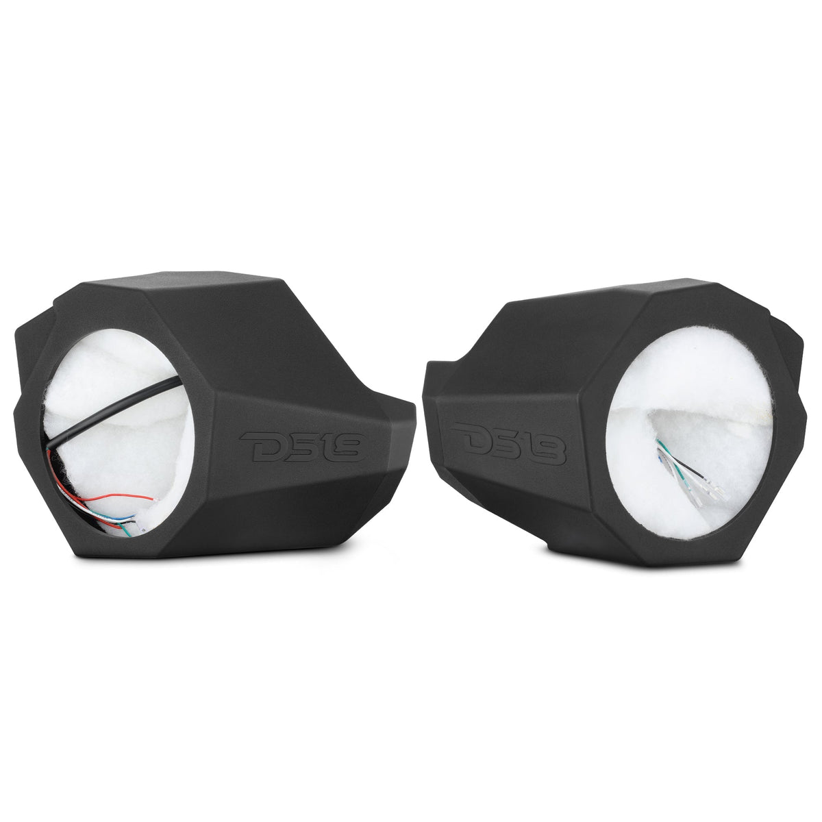 DS18 CA-X3KP6 Can-Am Maverick X3 Kick Panel Speaker Pods for 6.5" Speakers - IP65, 2017-Up (Pair) DS18