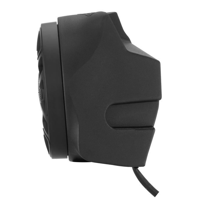 DS18 CA-X3RBP6LD Can-Am Maverick X3 Rear B-Pillar Speaker Pods – Loaded with (2) NXL-IQ6/BK Coaxial Speakers, LED Lights