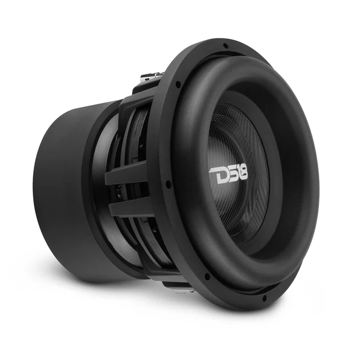 DS18 Carbon12.1D-12" High Excursion Subwoofer with Carbon Fiber Cone | 3500W RMS / 7000W Peak | Dual 1-Ohm Voice Coil