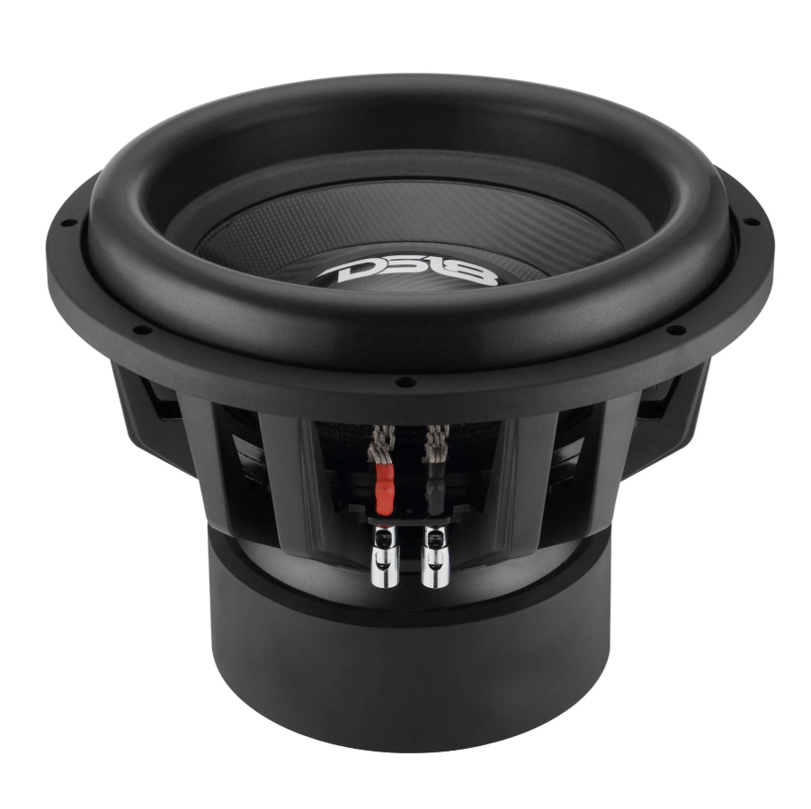 DS18 Carbon15.1D- 15" High Excursion Subwoofer with Carbon Fiber Cone | 3500W RMS / 7000W Peak | Dual 1-Ohm Voice Coil