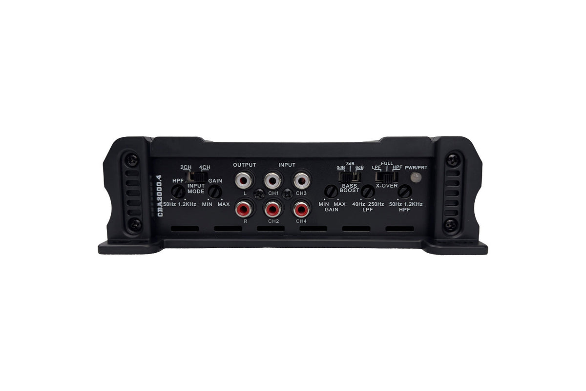 ORION CBA2000.4 2000W 4-Channel Class A/B Car Amplifier | High Power Full Range