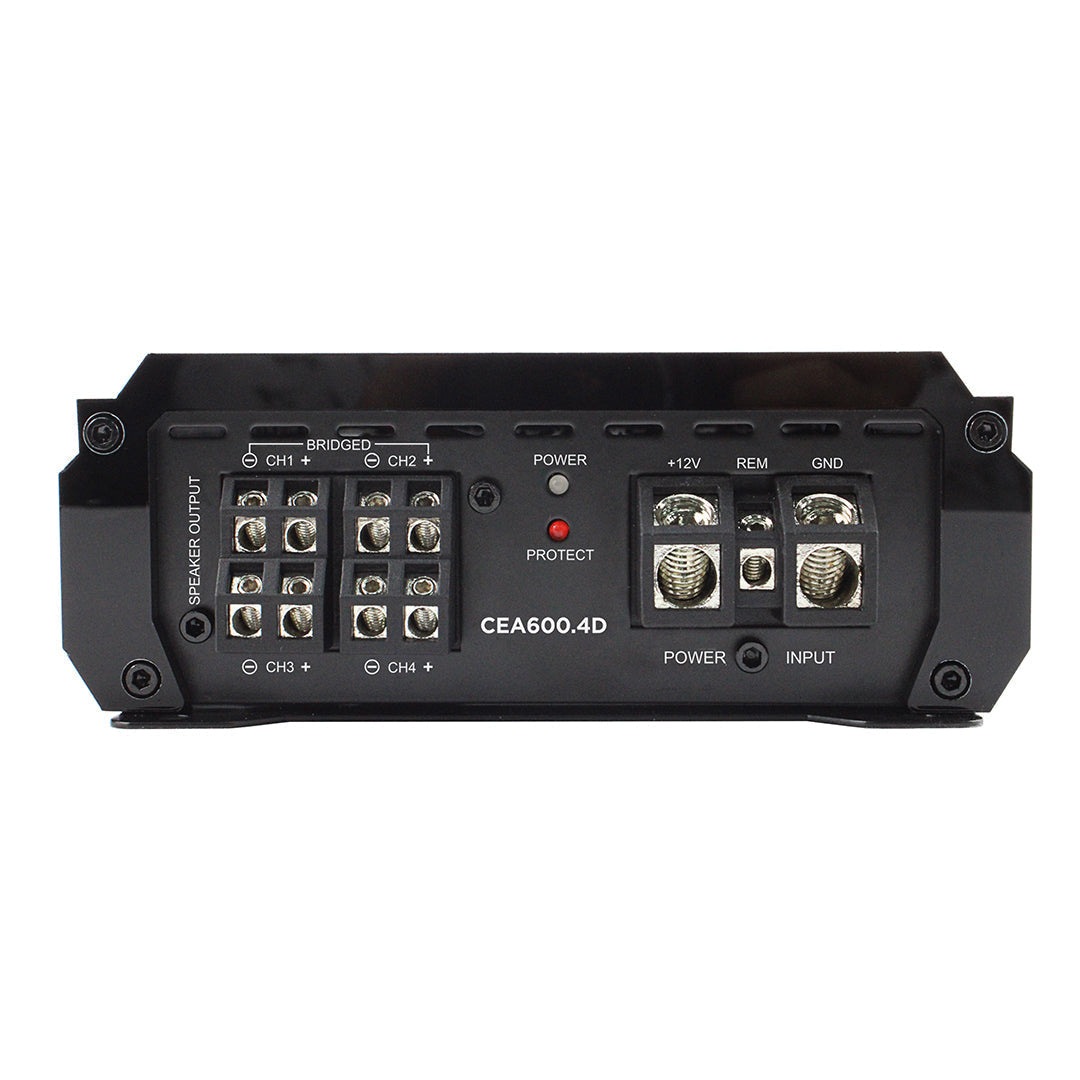 Orion CEA600.4D 600W RMS 4-Channel Class D Amplifier – 2400W Max