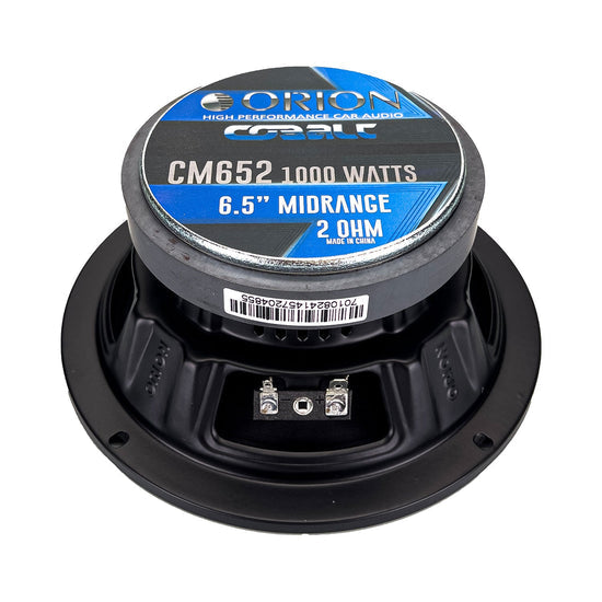 Orion CM652 High Efficiency 6.5" Midrange Bullet Speaker 2OHM 250 Watts RMS/ 1000 Watts MAX
