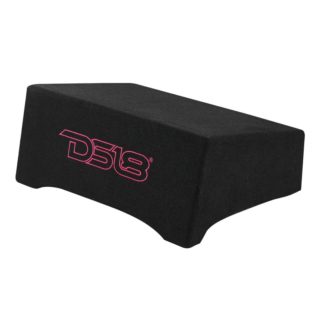 DS18 DFPU110IX DFPU 10" Shallow Under-Seat Sealed Loaded Subwoofer Enclosure - 600W RMS, 2-Ohm DS18