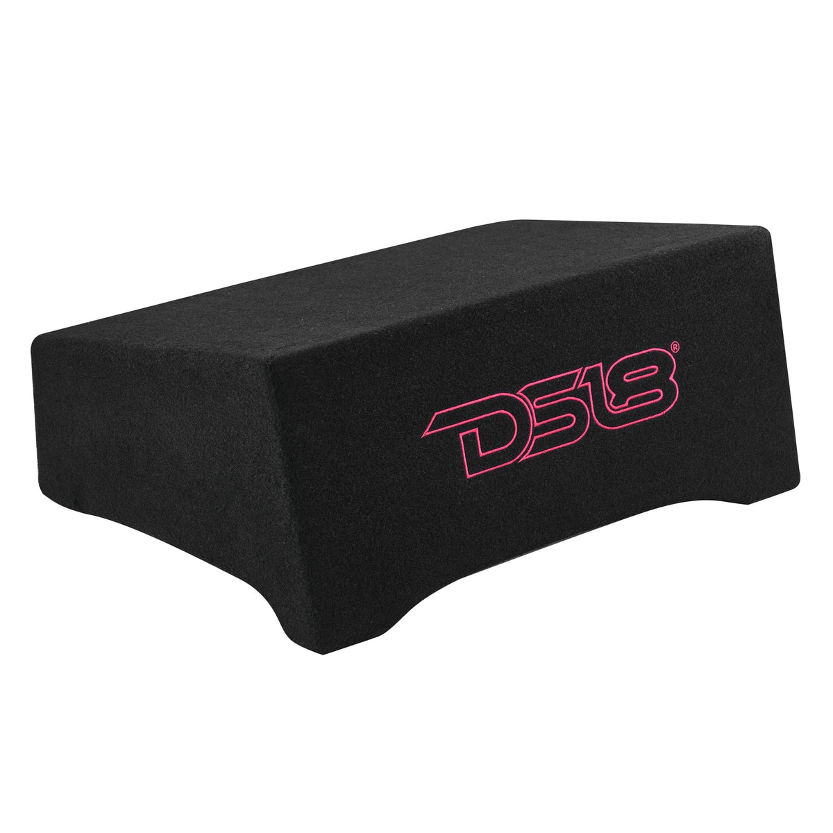 DS18 DFPU110IX DFPU 10" Shallow Under-Seat Sealed Loaded Subwoofer Enclosure - 600W RMS, 2-Ohm DS18