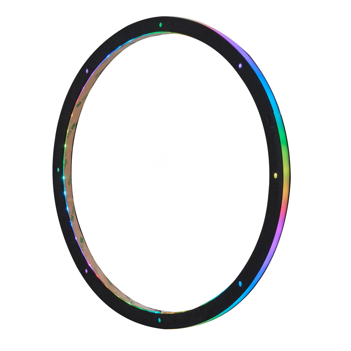 DS18 DLRING12 12" Digital LED Acrylic Ring for Speakers and Subwoofers - LC-DRM App Control DS18