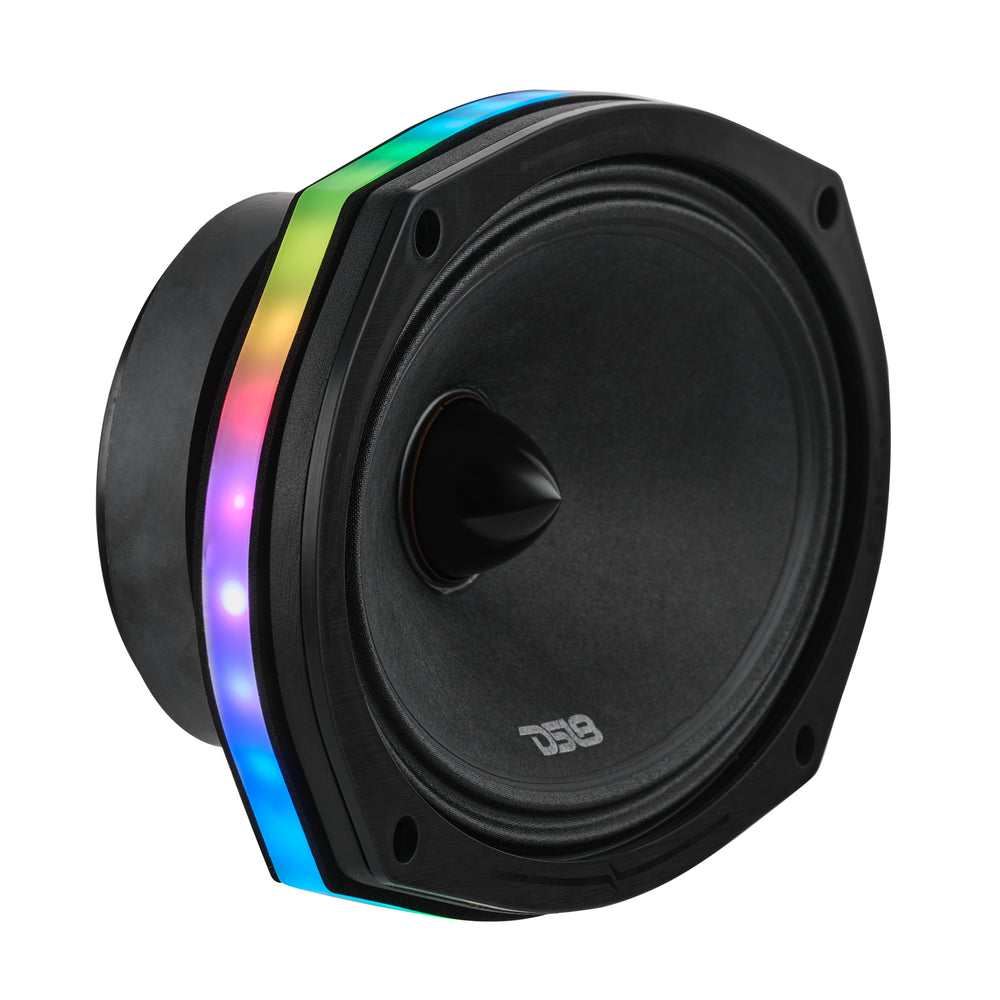 DS18 DLRING69 6x9" Digital LED Ring for Speakers – Audio Lighting for Car, ATV, UTV & Boat Loudspeakers