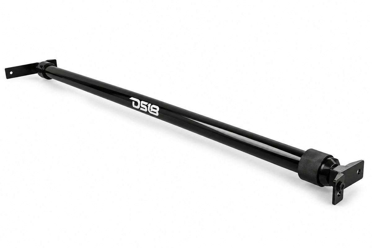 DS18 DS-JT-TUBE/BK JT Mounting Tube W/ Mobile Clamps Perfect for Mounting Towers/Pods on Roll Bars and Cages Black