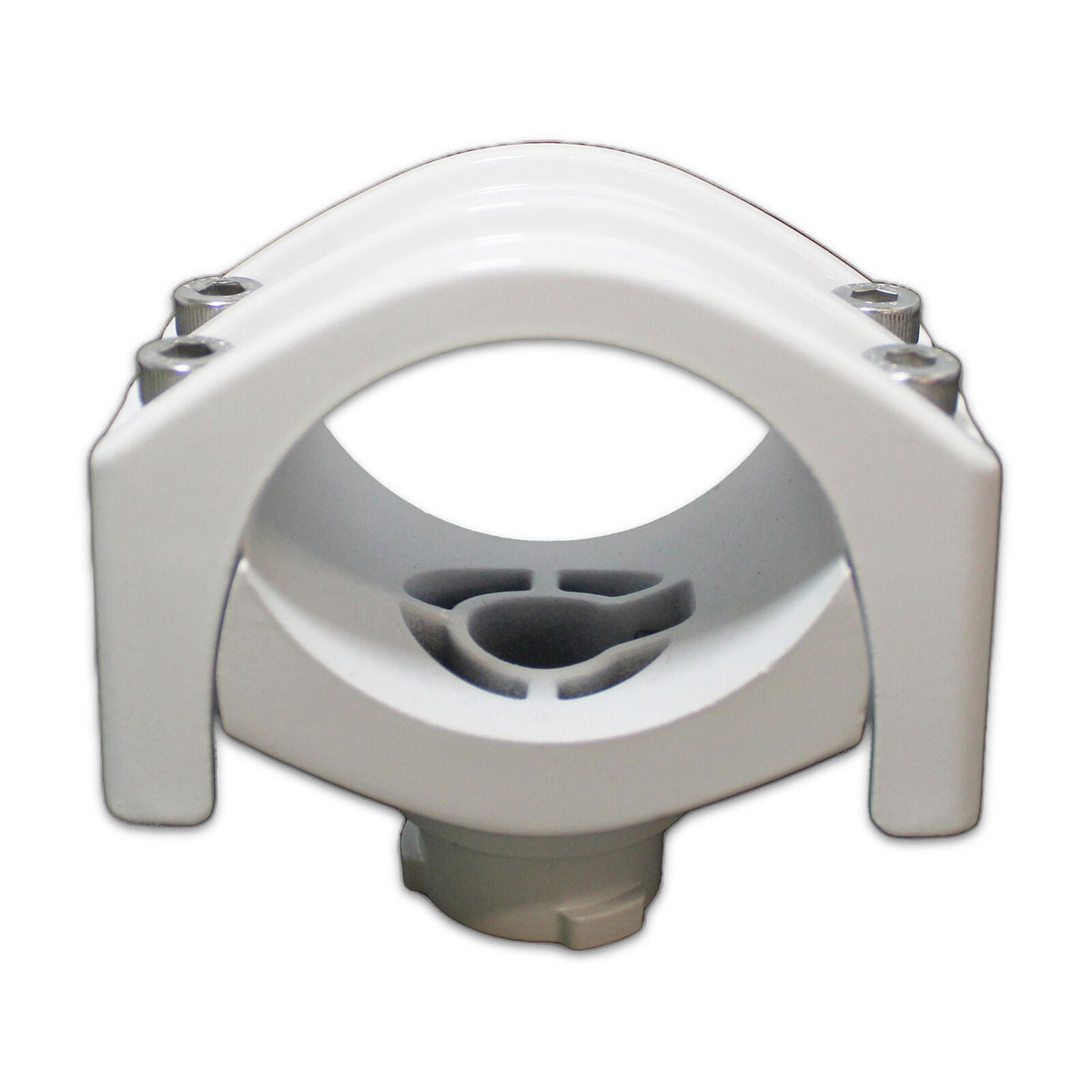 DS18 DS-CLPX2T3/WH 3 Inch 2.75x2.5 and 2.25 Inch Clamp and Clamp Adaptors for Towers White Single DS18