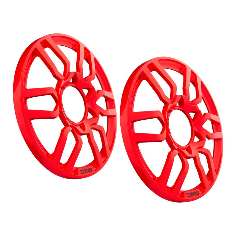 DS18 DS-PRO-GRILL8/RD PRO Universal 8 Inch Speaker Grill Cover Red DS18