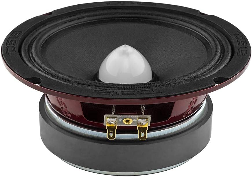 DS18 DS-PRO-X6.4BMRGB PRO-X 6.5 Inch Mid-Range Loudspeaker W/ RGB Light Bullet 500 Watts 4-Ohm DS18