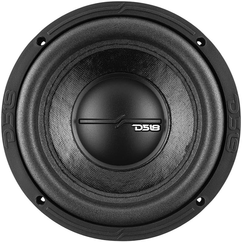 DS18 DS-ZR6.4D ELITE-Z 6 Inch Subwoofer with 1000W Watts DVC 4-Ohm DS18