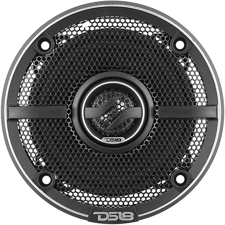 DS18 DS-ZXI-44 ELITE 4 Inch 2-Way Coaxial Speakers with Kevlar Cone 120 Watts 4-Ohm DS18