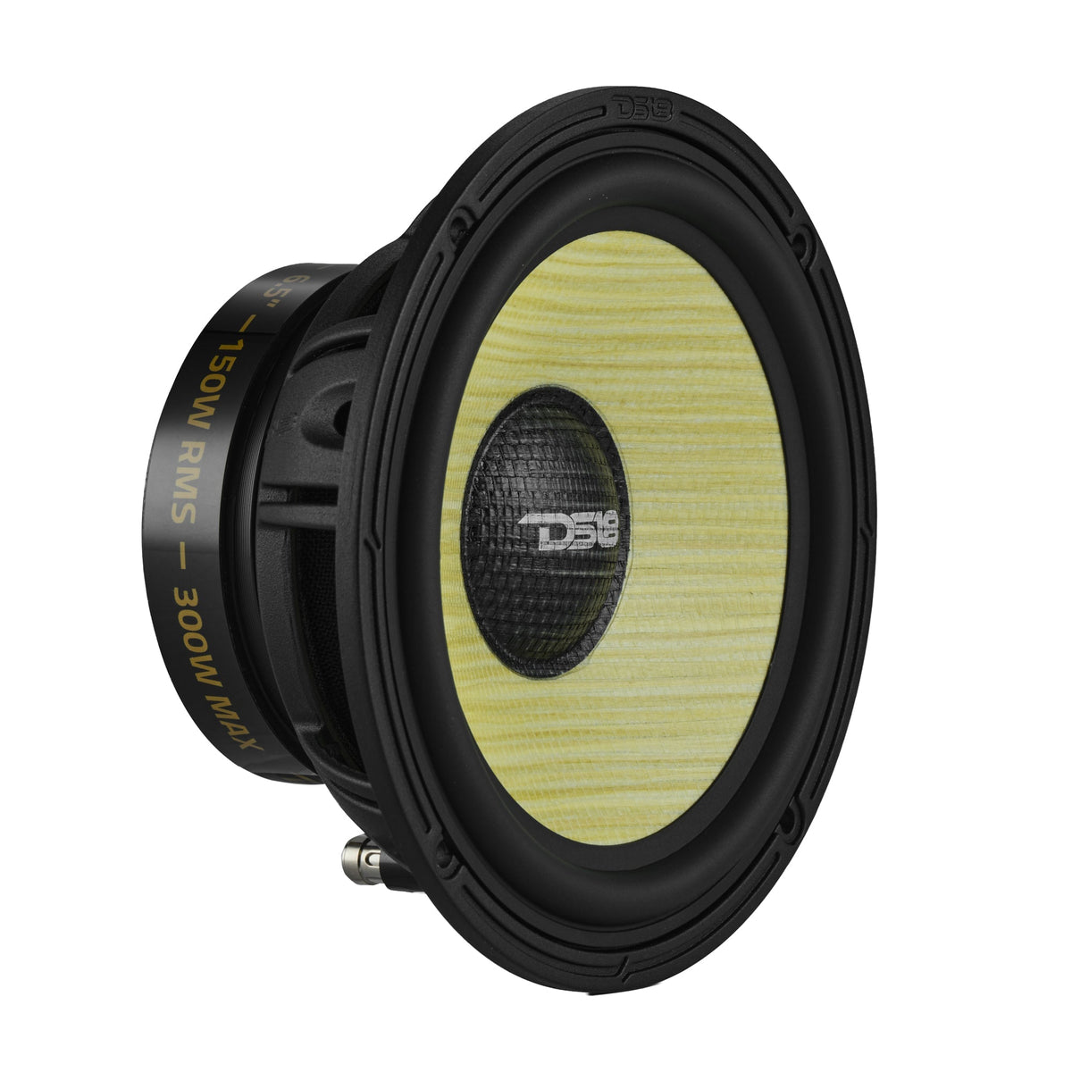 DS18 DXQ6C2 DXQ 6.5" 2-Way Component Speaker Set - 150W RMS, 4-Ohm, Yellow Straw Composite Cone DS18