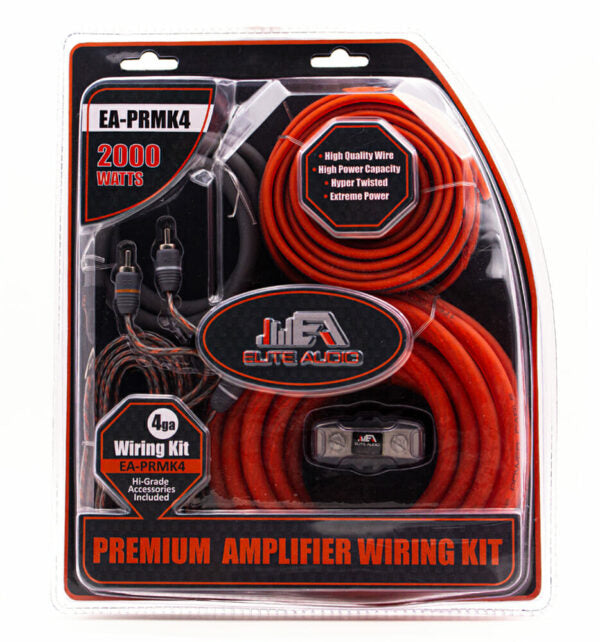 4 gauge amp wiring kit