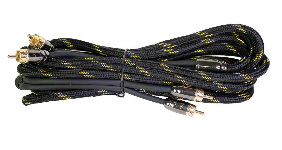 Elite Audio PROK4-DUAL FS Dual Amplifier Car Audio Wiring Kit – Full Gauge Tinned Copper OFC, 4 Gauge & 8 Gauge Power, PRO RCA, Distribution Blocks