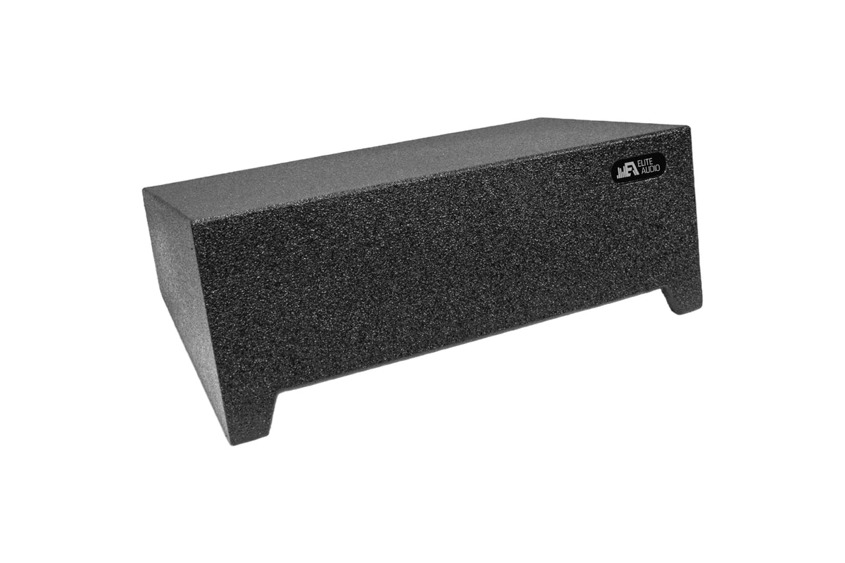 Elite Audio Single 10" Sealed Sub Box Silverado Crew Cab 19+