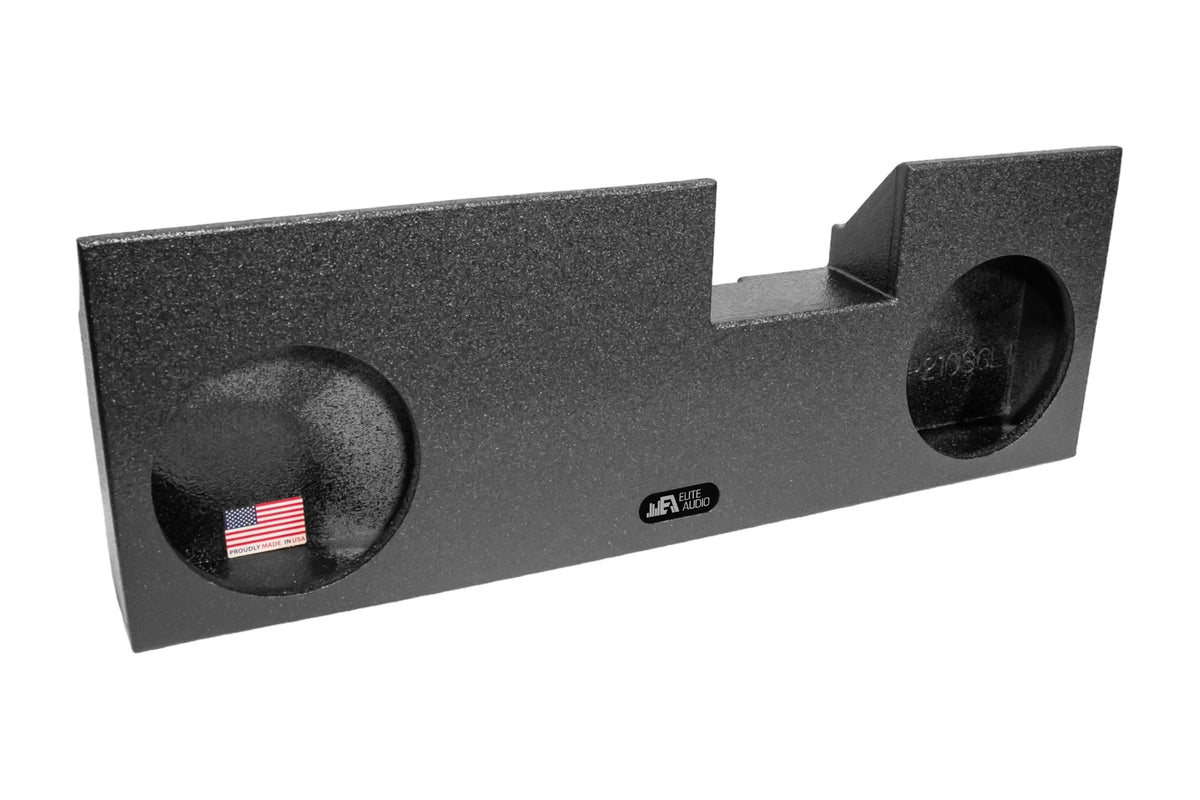 Elite Audio Dual 10" Sealed Subwoofer Box, Jeep Gladiator 2018+