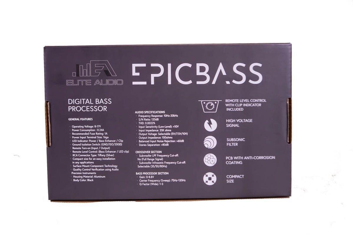 Elite Audio EPICBASS Digital Bass Processor