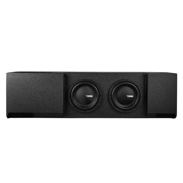 DS18 2 x 10" Subwoofer Enclosure for 2009 - UP Ford F-150 Crew Cab 2017 – 2024 Super Duty F-250 / F-350 Crew Cab