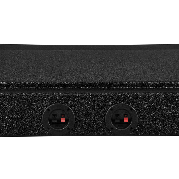 DS18 2 x 10" Subwoofer Enclosure for 2009 - UP Ford F-150 Crew Cab 2017 – 2024 Super Duty F-250 / F-350 Crew Cab