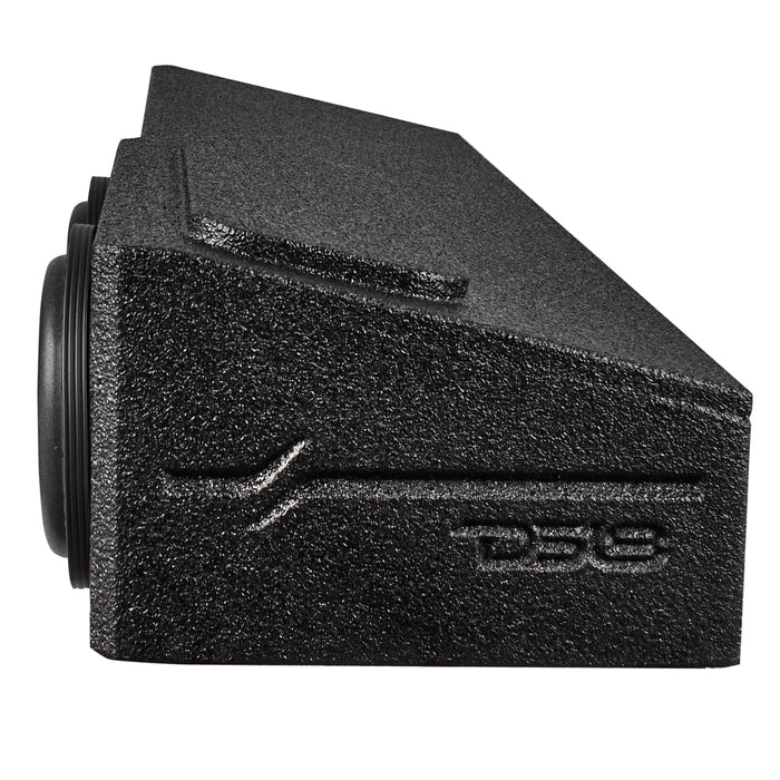 DS18 Loaded 2 x 8" Subwoofer Enclosure for Chevy/GMC Crew Cabs (2007-2024) and Ford F-150/Super Duty Crew Cabs (2009-2024)