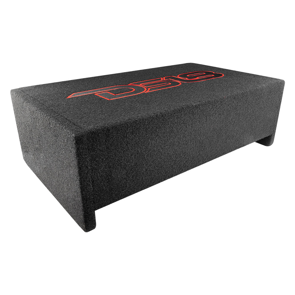 DS18 DS-EN-DF10A 10 Inch Amplified Shallow Down Fire Subwoofer Enclosure DS18