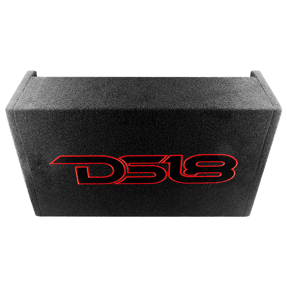 DS18 DS-EN-DF10A 10 Inch Amplified Shallow Down Fire Subwoofer Enclosure DS18