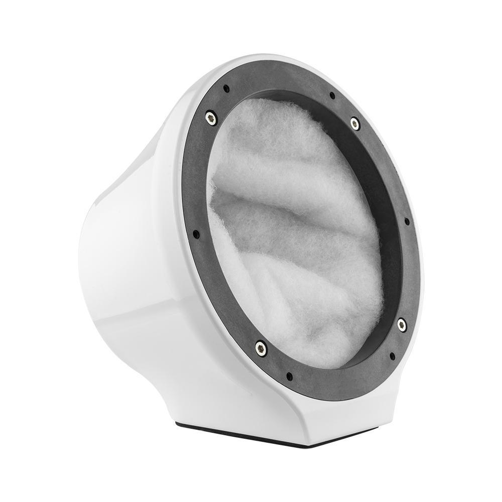 DS18 DS-EN-JS6/WH 6.5 Inch Flat Mount Speaker Pod Universal for Any Application White DS18