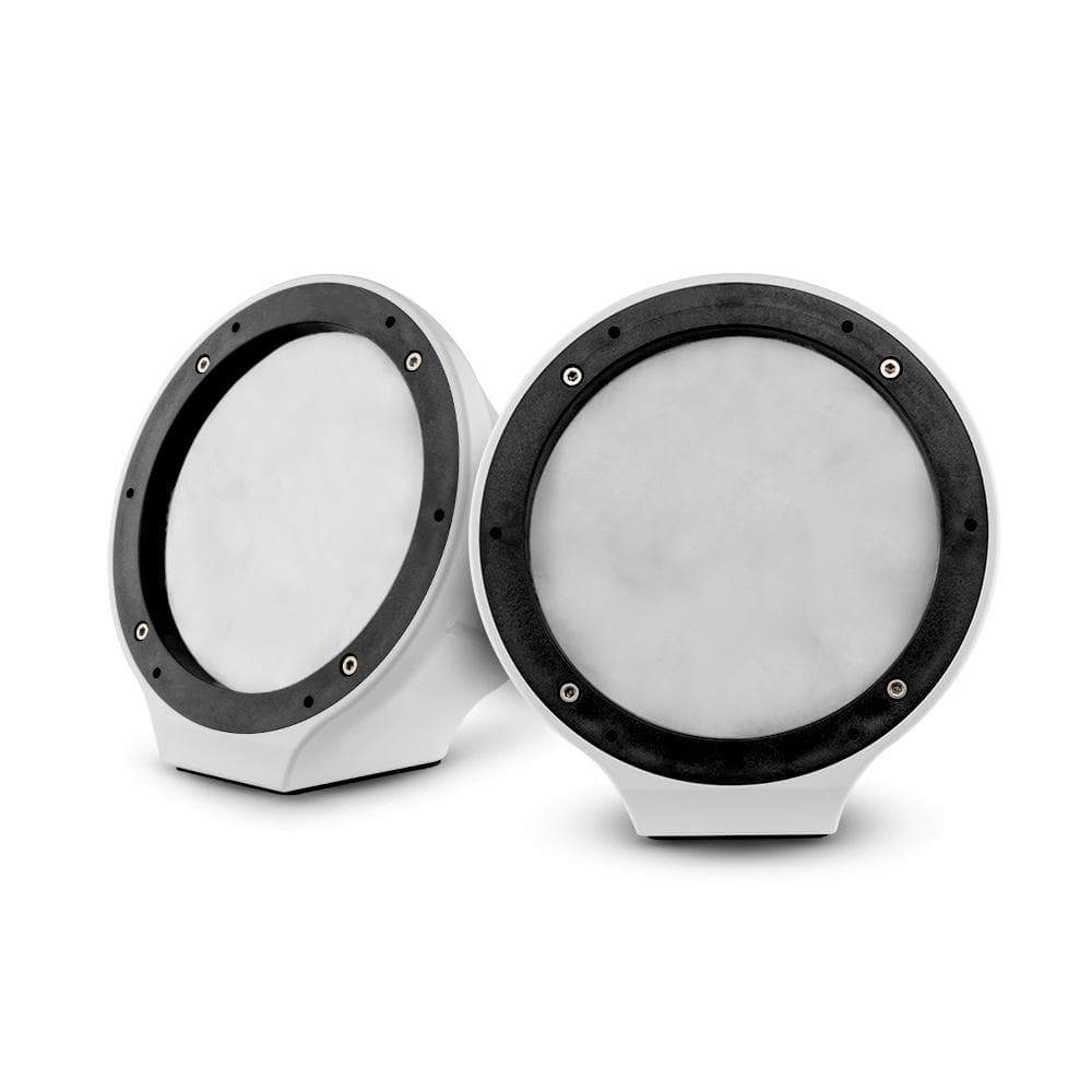 DS18 DS-EN-JS6/WH 6.5 Inch Flat Mount Speaker Pod Universal for Any Application White DS18