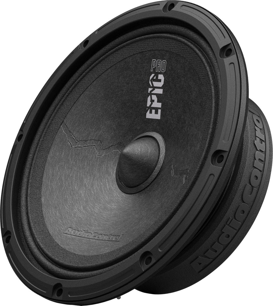 AudioControl EPICPRO6S EPIC PRO Series 6.5" Midrange Slim Shallow-Mount Car Speakers, 200 Watt RMS / 300 Watt Max, 4 Ohm (Pair)
