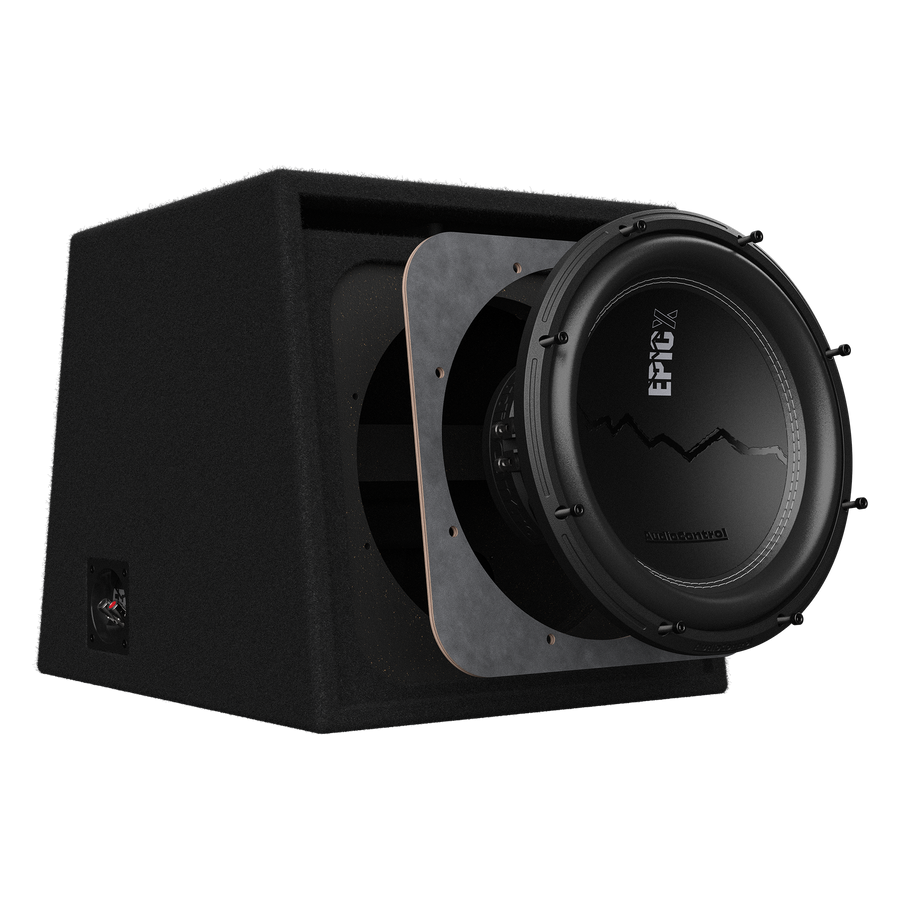 Audio Control EPICXV8 Series 8" Vented Subwoofer Enclosure – 400W RMS / 600 Max High-Power Bass Box