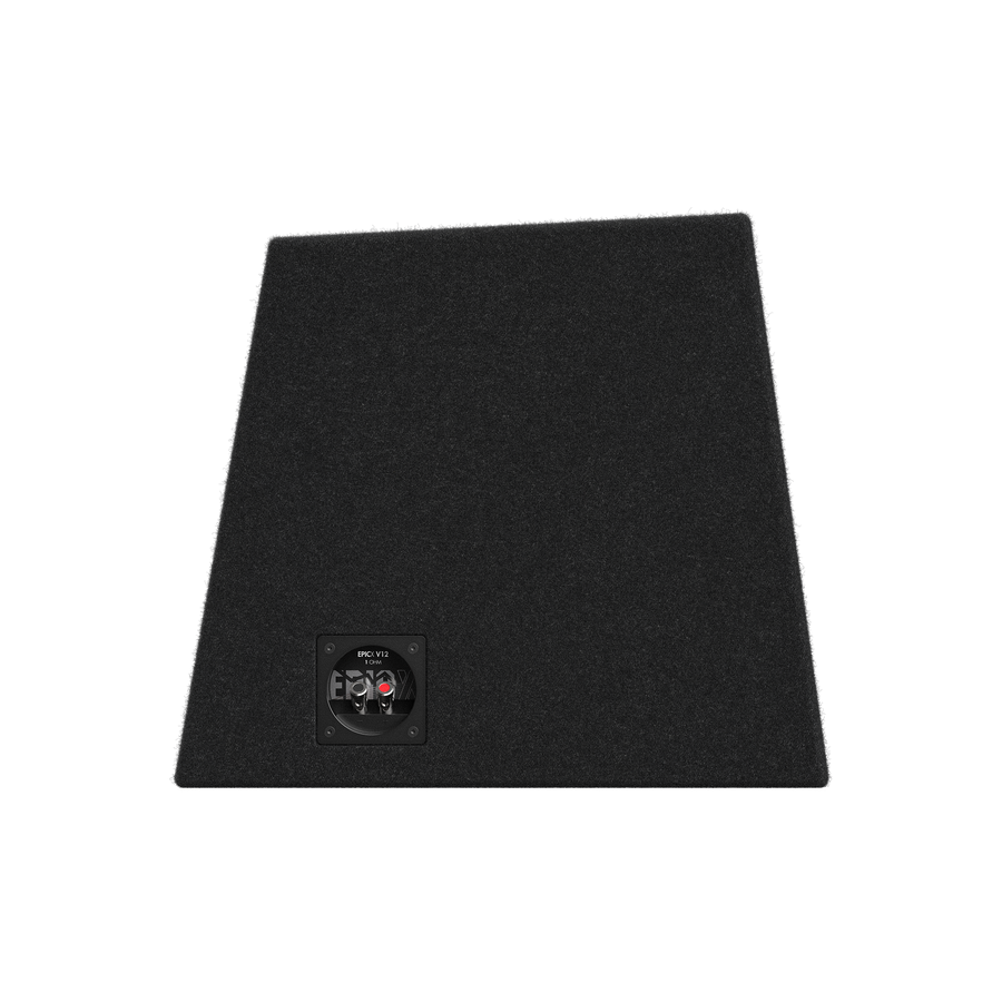 Audio Control EPICXV10 Series 10" Vented Subwoofer Enclosure – 400W/500W RMS High-Power Bass Box