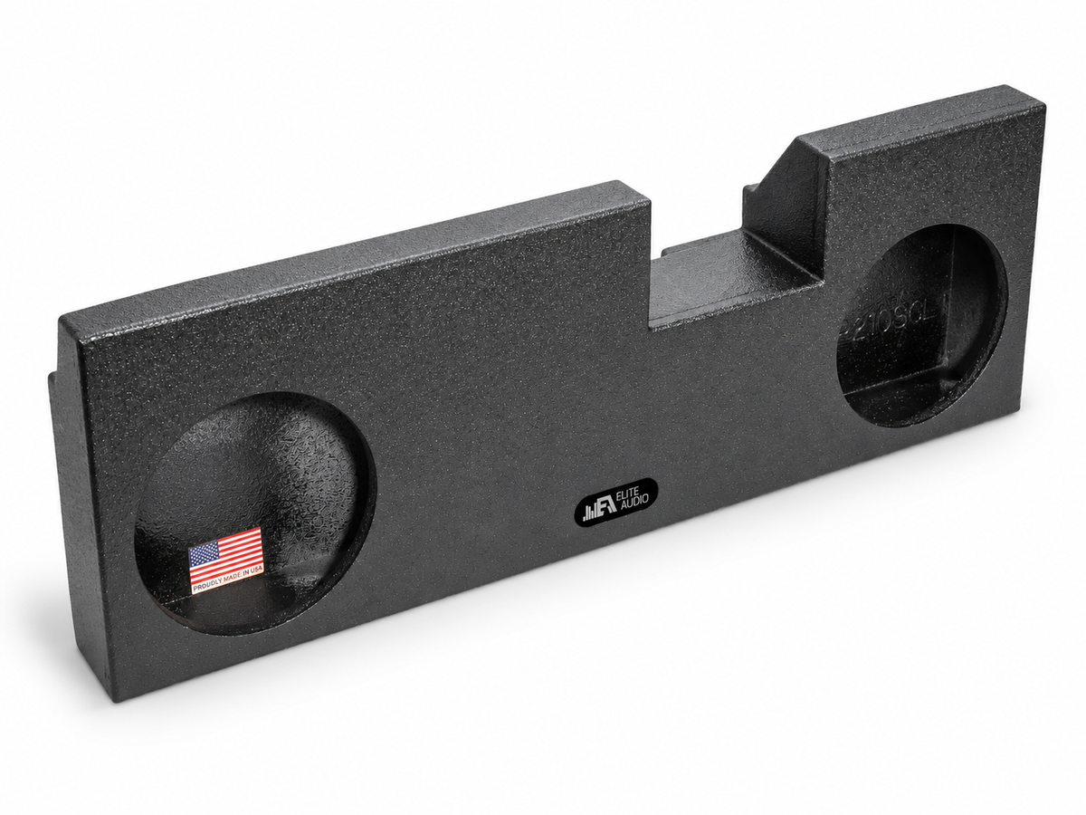 Elite Audio Dual 10" Sealed Subwoofer Box, Jeep Gladiator 2018+