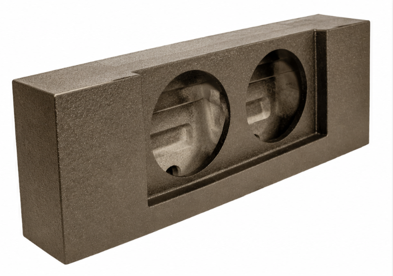 Elite Audio Dual 10" Sealed Subwoofer Box, Chevy Colorado Crew Cab 2015+