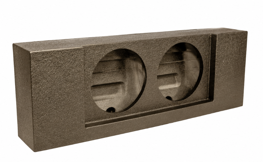 Elite Audio Dual 10" Sealed Subwoofer Box, Chevy Colorado Crew Cab 2015+