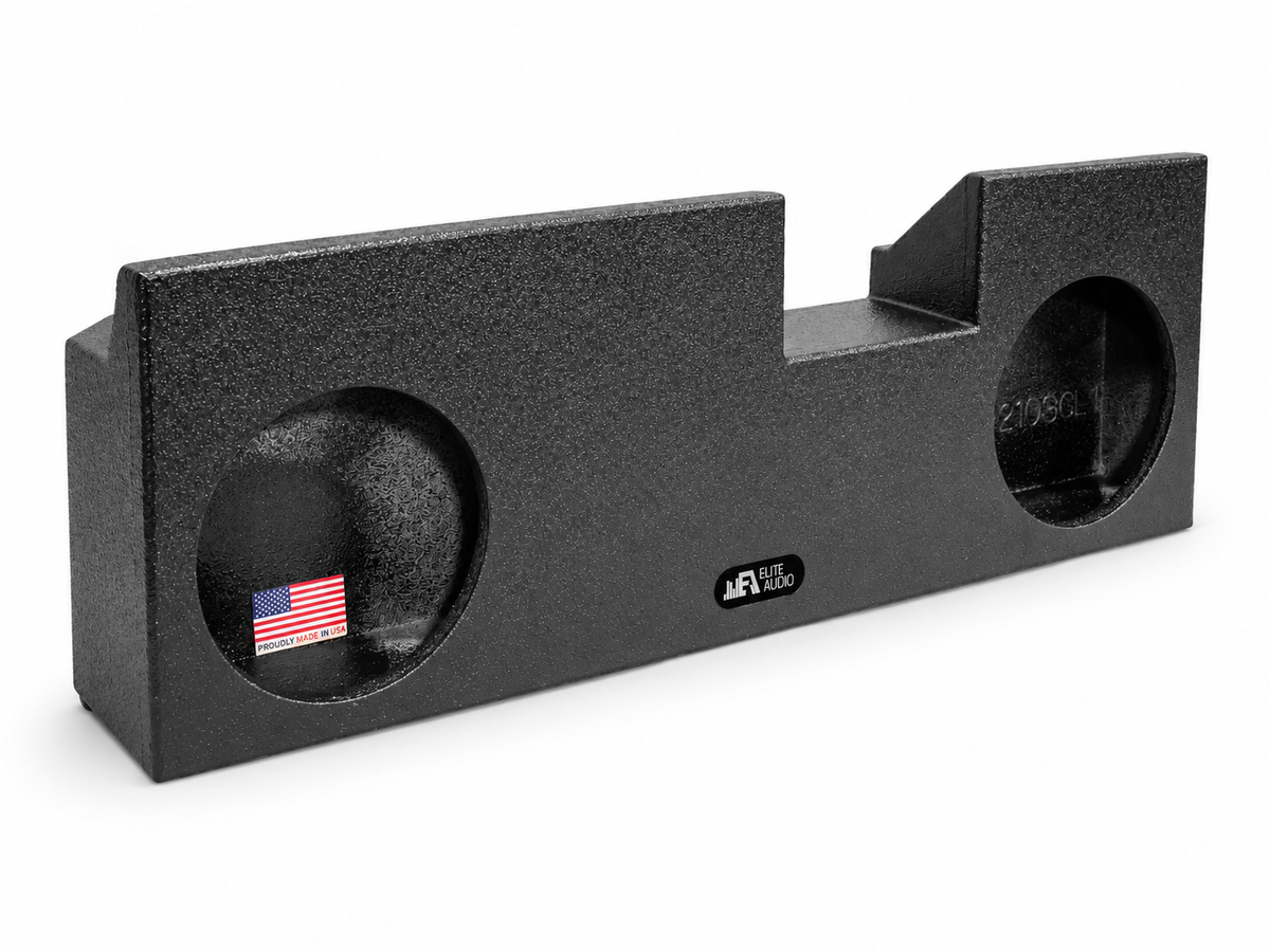Elite Audio Dual 10" Sealed Subwoofer Box, Jeep Gladiator 2018+