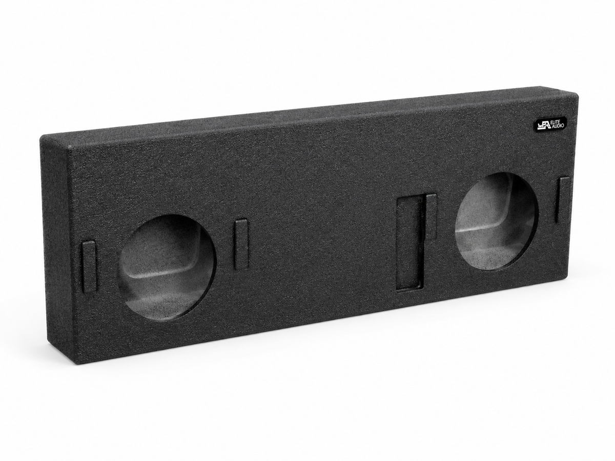 Elite Audio Dual 10" Sealed Subwoofer Box, Toyota Tundra CrewMax 2014-2021