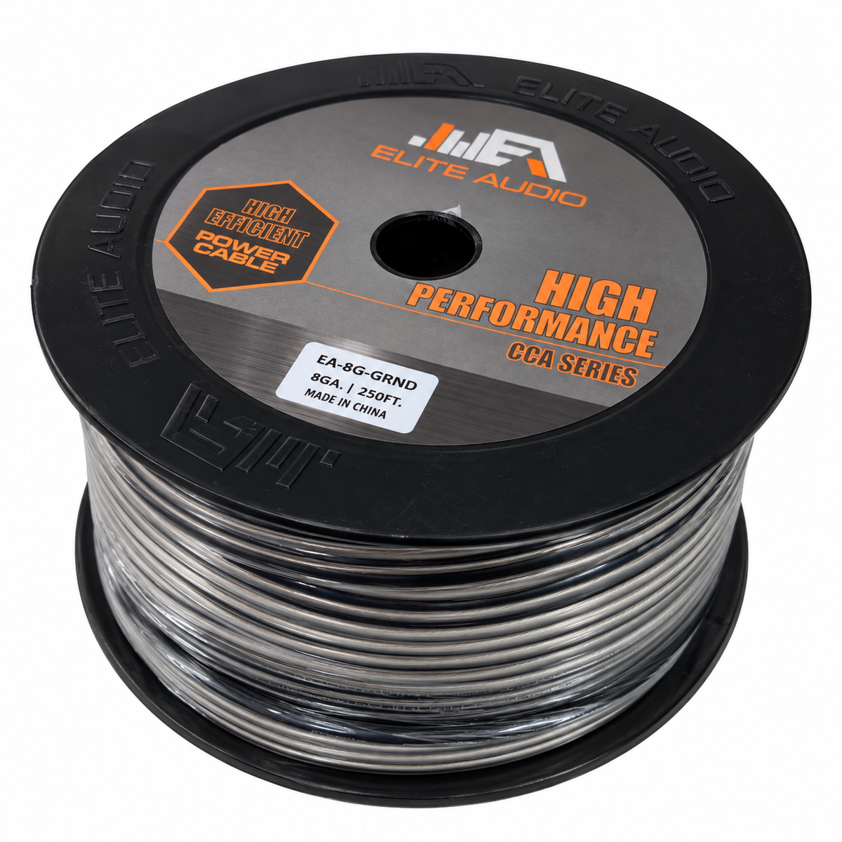 Elite Audio 8 AWG Ground Cable – Durable & Flexible Power Wire